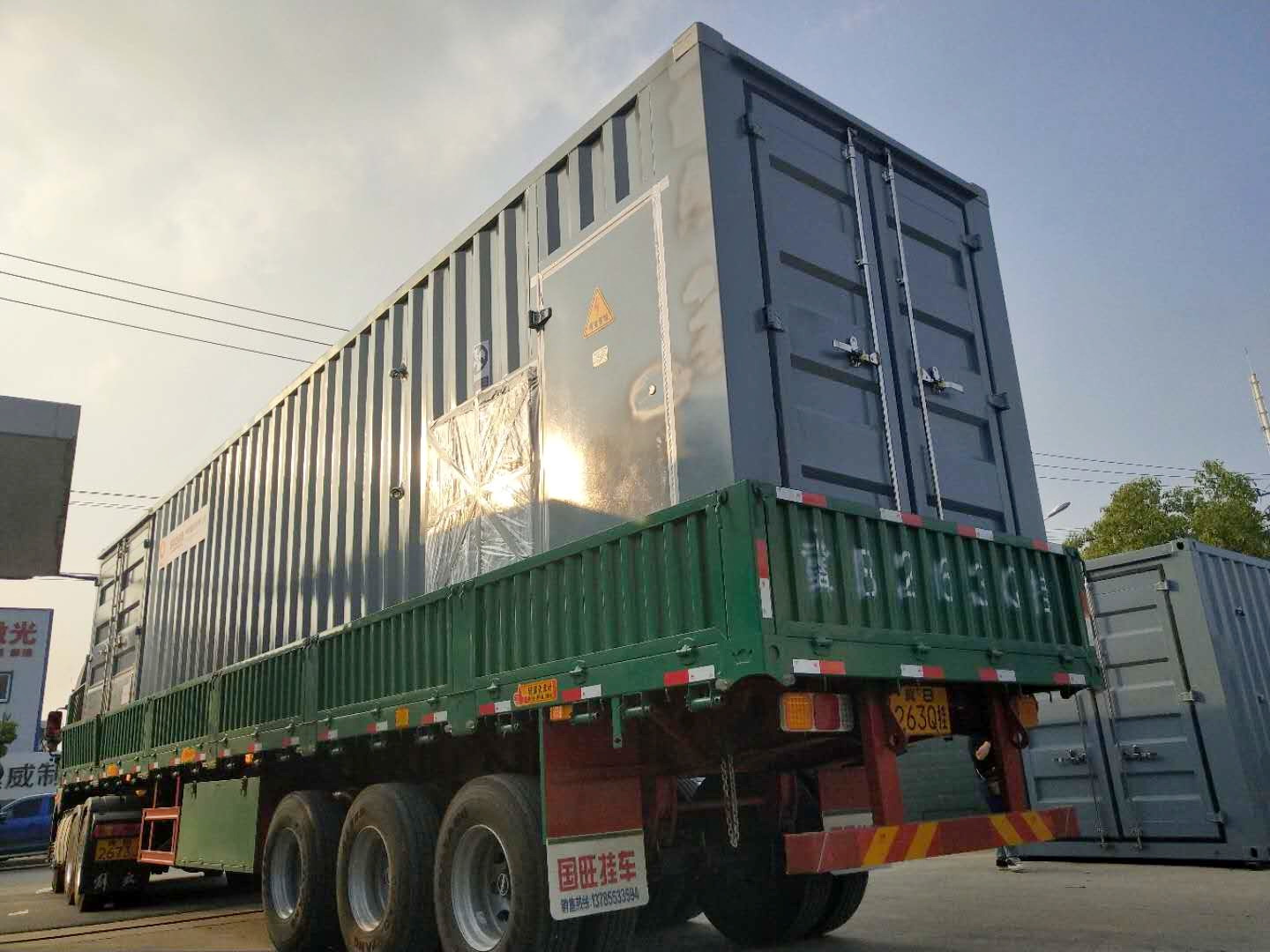集装箱变电站出厂图