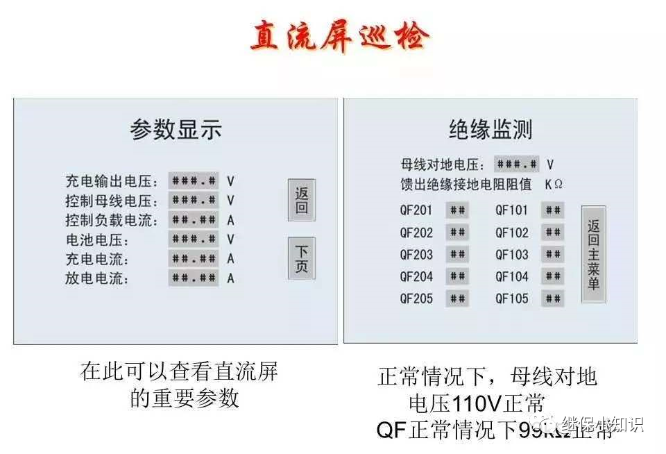 直流屏检查项